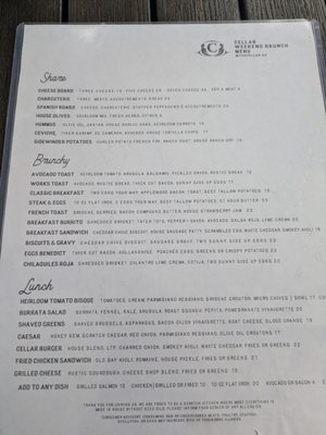 Menu photo 1 The Cellar San Clemente, CA