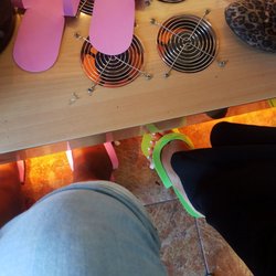 Entha III - Mother and daughter pedi day.