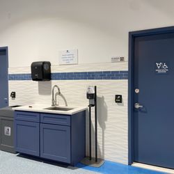 Zest Laundromat - Nanuet - Gender neutral restroom/hand washing station
