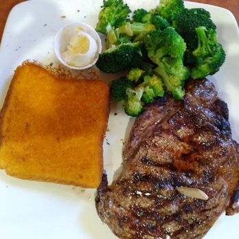 Sizzler - Ribeye, broccoli, toast - Seafood Near Me - San Bernardino, California Sizzler - Ribeye, broccoli, toast - Seafood Near Me - San Bernardino, California