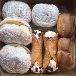 Box of deliciousness from Continent Bakery in Swansea, MA. Box of deliciousness from Continent Bakery in Swansea, MA.