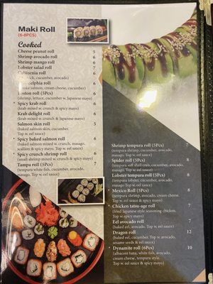 Menu photo 2 Kitsune Sushi House Clearwater, FL