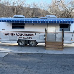 Two Fish Acupuncture - Purpose remodeled 1973 Avion LeGrande. Private, cozy treatment space!