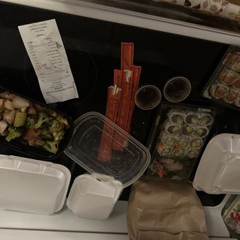 Sanya Sushi Bistro - More veggies than chicken. Gave me total of about 10-12 pieces of chicken. I will be going to Fugi for now on. - Sushi Bars Near Me - Kitty Hawk, North Carolina Sanya Sushi Bistro - More veggies than chicken. Gave me total of about 10-12 pieces of chicken. I will be going to Fugi for now on. - Sushi Bars Near Me - Kitty Hawk, North Carolina