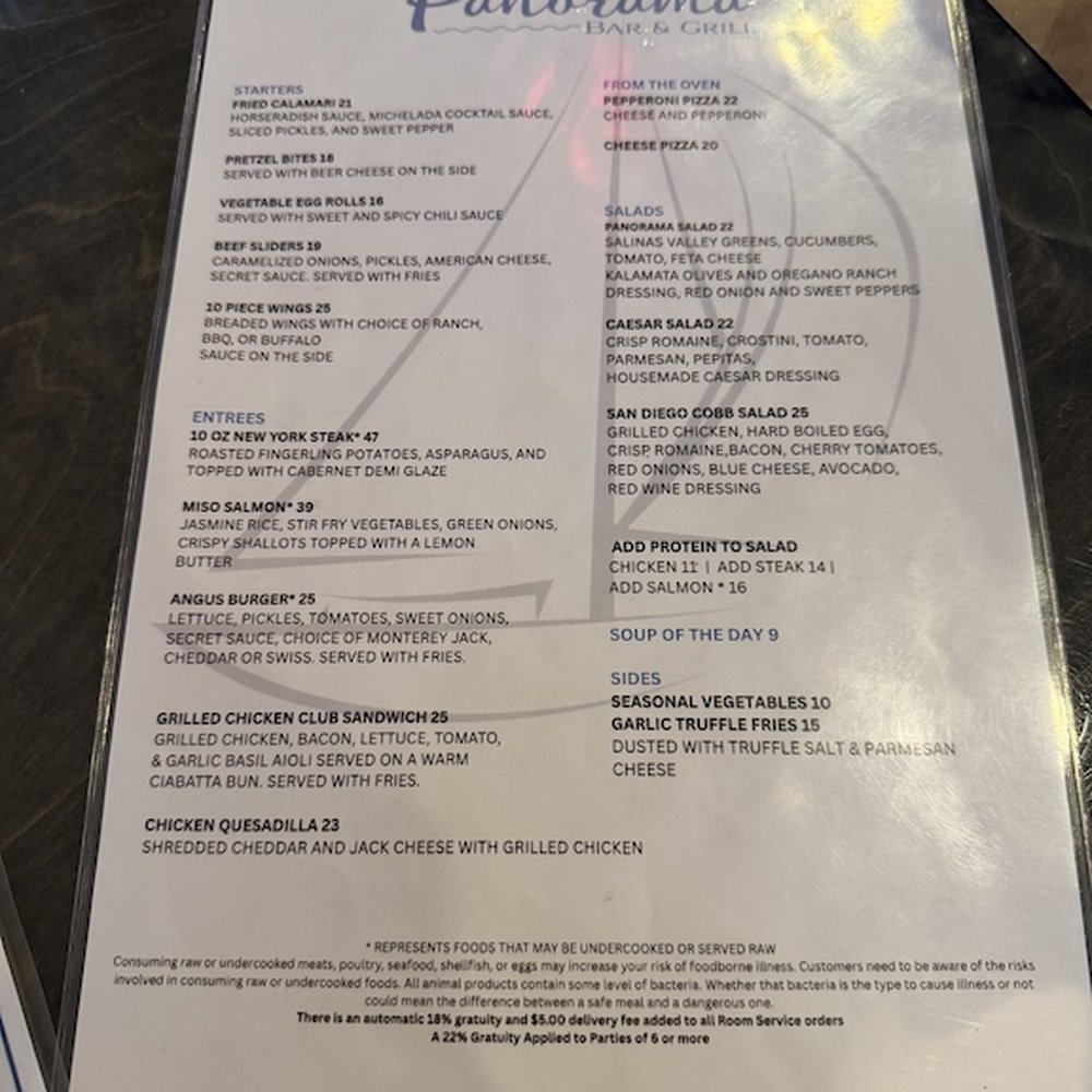 Panorama Bar & Grill - Cocktail Bars Near Me - San Diego, California Panorama Bar & Grill - Cocktail Bars Near Me - San Diego, California