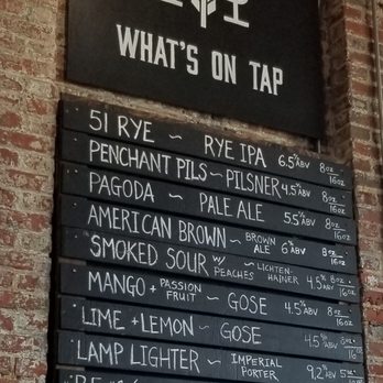 Monument City Brewing - What's On Tap - Breweries Near Me - Baltimore, Maryland
