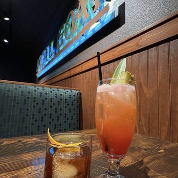 Local Goat - Key West Old Fashioned and Joe vs The Volcano - New American Near Me - Pigeon Forge, Tennessee