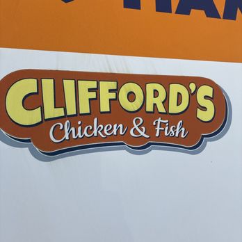 Clifford's Chicken and Fish - Clifford's Sign - Seafood Near Me - Mountain View, California