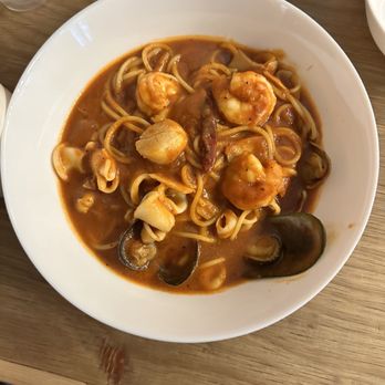 Cafe Hiro - Seafood pasta ($26) - Italian Near Me - Cypress, California Cafe Hiro - Seafood pasta ($26) - Italian Near Me - Cypress, California