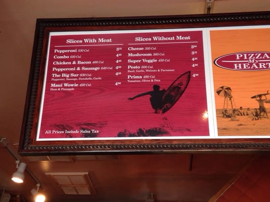 Menu photo 7 Pizza My Heart Capitola, CA Menu photo 7 Pizza My Heart Capitola, CA