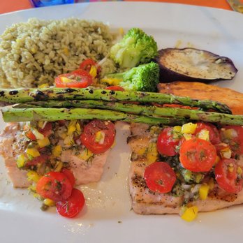 Turquoise Restaurant - Wild Scottish Salmon - Mediterranean Near Me - Redondo Beach, California Turquoise Restaurant - Wild Scottish Salmon - Mediterranean Near Me - Redondo Beach, California