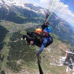 FlywithFlo - Tandem flight in Engelberg close to Titlis