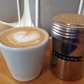 Dinosaur Coffee - throw some cinnamon on top of that cap - Coffee & Tea Near Me - Los Angeles, California