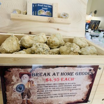 Granny’s Herbs - Break your own geodes! - Herbal Shops Near Me - Lincoln, Alabama