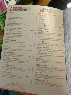 Menu photo 3 Azteca Restaurante Mexican Cuisine Rutherford, NJ Menu photo 3 Azteca Restaurante Mexican Cuisine Rutherford, NJ