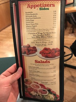 Menu photo 3 Gino's Pizzeria & Pub Charleston, WV Menu photo 3 Gino's Pizzeria & Pub Charleston, WV