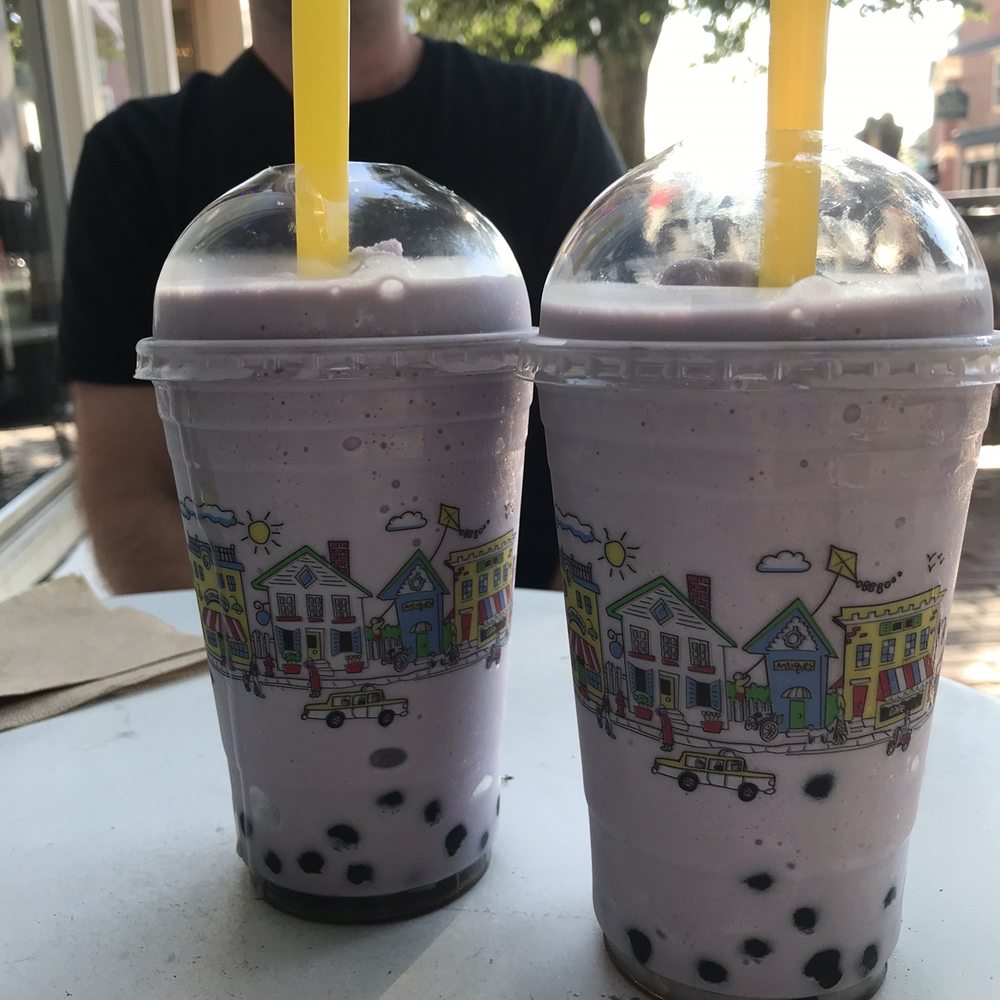 Taro Bubble Tea - sinfully delicious! Taro Bubble Tea - sinfully delicious!