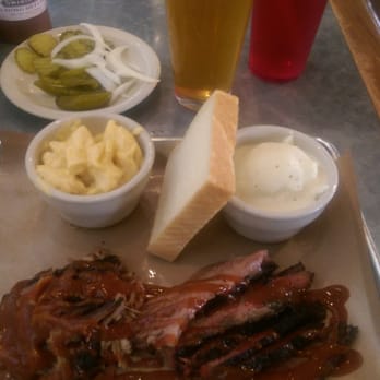 Stubb's Bar-B-Q - Minor meal with beer $30 including tip. Worth it! Food was delish! - Barbeque Near Me - Austin, Texas