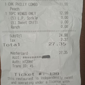 American Deli - Bad choice for Dinner, Should have went somewhere else - Chicken Wings Near Me - Los Angeles, California
