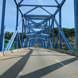 Simeon Willis Memorial Bridge - Crossing the Simeon Willis Memorial Bridge from Kentucky into Ohio