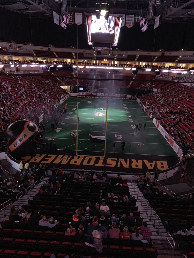 IOWA BARNSTORMERS ARENA FOOTBALL Updated February 2025 730 3rd St, Des Moines, Iowa