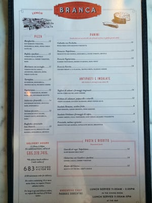 Menu photo 5 Branca Pittsford, NY