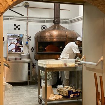 Trattoria Vecchia Roma - Kitchen with pizza oven - Roman Near Me - Rome, RM Trattoria Vecchia Roma - Kitchen with pizza oven - Roman Near Me - Rome, RM