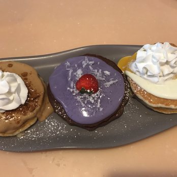 My Cafe - Flight of pancakes - Breakfast & Brunch Near Me - Kapolei, Hawaii