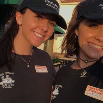 Snapper Jack's Taco Shack - Emily and Alex showing their enthusiasm for their job! :) - Mexican Near Me - Ventura, California