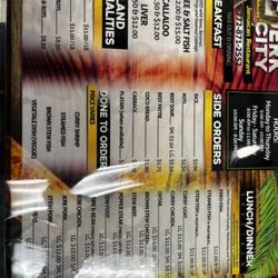 Jerk City Jamaican Restaurant - Menu