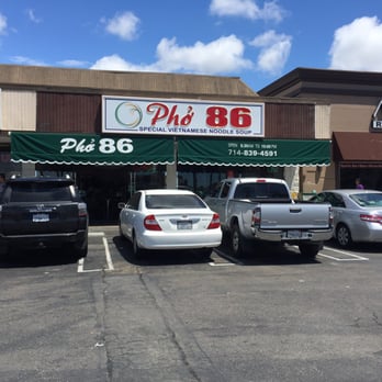 Pho 86 Restaurant - The front of the restaurant - Vietnamese Near Me - Westminster, California