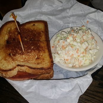JJ's Grill - Fried bologna with completely overcooked egg and no toppings? Terrible honey slaw. Worst slaw ever. - American Near Me - Little Rock, Arkansas JJ's Grill - Fried bologna with completely overcooked egg and no toppings? Terrible honey slaw. Worst slaw ever. - American Near Me - Little Rock, Arkansas