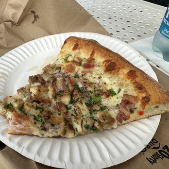 Hella Pie Pizza - CBR slice (chicken bacon ranch) - Pizza Near Me - Tracy, California