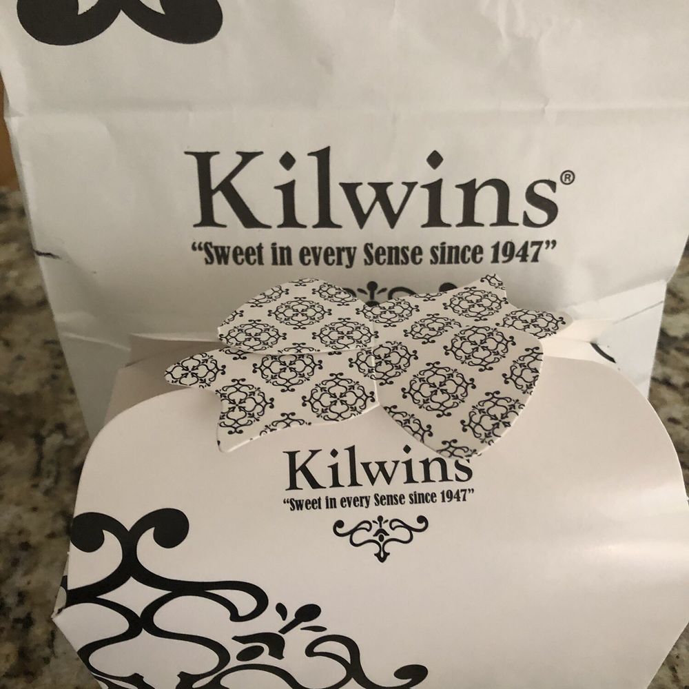Kilwins Ice Cream - Chocolate - Fudge - Cute packaging. - Ice Cream & Frozen Yogurt Near Me - Alpharetta, Georgia