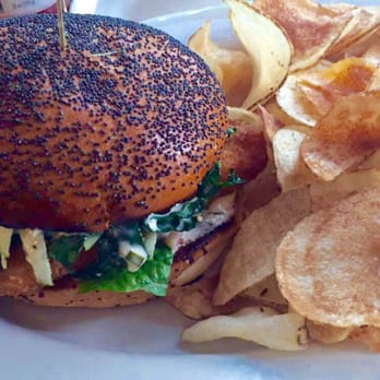 The Smith - Crispy fish sandwich and homemade potato chips - New American Near Me - New York, New York The Smith - Crispy fish sandwich and homemade potato chips - New American Near Me - New York, New York