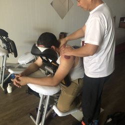 Relax Spa - Chair Massage after cupping