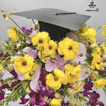 Above All Flowers & Decor - Graduation bouquet - Floral Designers Near Me Above All Flowers & Decor - Graduation bouquet - Floral Designers Near Me