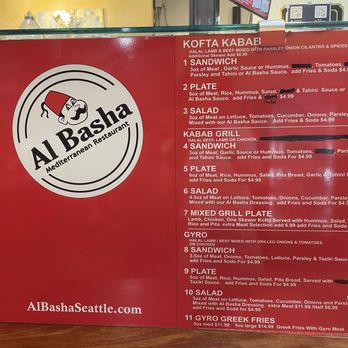 Al Basha - Menu - Mediterranean Near Me - Seattle, Washington Al Basha - Menu - Mediterranean Near Me - Seattle, Washington
