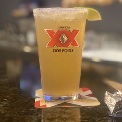 Wings Y Mas - Ice cold Chelsea ( beer w/lime juice) delicious!
