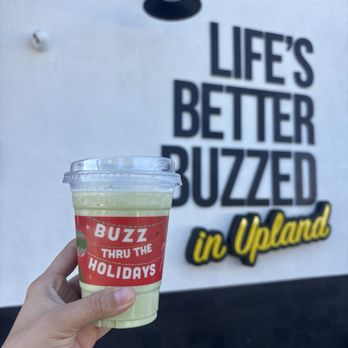 Better Buzz Coffee - matcha buzz w/ vanilla cold cream - Coffee & Tea Near Me - Upland, California Better Buzz Coffee - matcha buzz w/ vanilla cold cream - Coffee & Tea Near Me - Upland, California