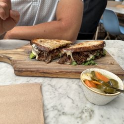 Epice Kitchen - The short rib sandwich with fresh avocado