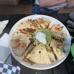 Amor and Tacos - Fajita quesadilla