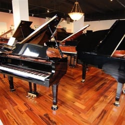Family Piano - a quick shot of our showroom!