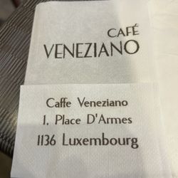 Cafe Veneziano - Napkin