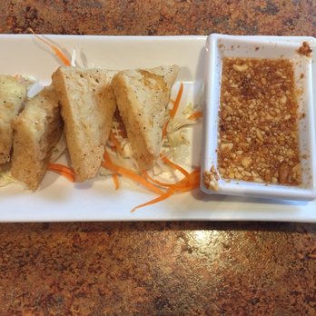 Numprik Thai Lao - Fried Tofu with peanut sauce - Thai Near Me - Monroe, Ohio Numprik Thai Lao - Fried Tofu with peanut sauce - Thai Near Me - Monroe, Ohio