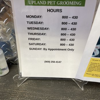 Upland Pet Grooming - Hours - Pet Groomers Near Me - Upland, California Upland Pet Grooming - Hours - Pet Groomers Near Me - Upland, California