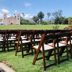 Wedding Rentals at the Santa Barbara Mission Rose Garden