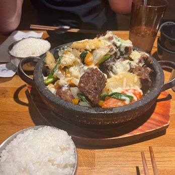 Jin Cook - Braised Beef Short Rib with cheese $44.95. Yummy but wished it was a bit more saucy. - Korean Near Me - Glendale, California