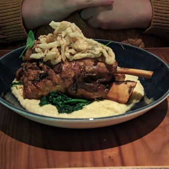 Ramsay's Kitchen - Braised pork shank - American Near Me - Boston, Massachusetts Ramsay's Kitchen - Braised pork shank - American Near Me - Boston, Massachusetts