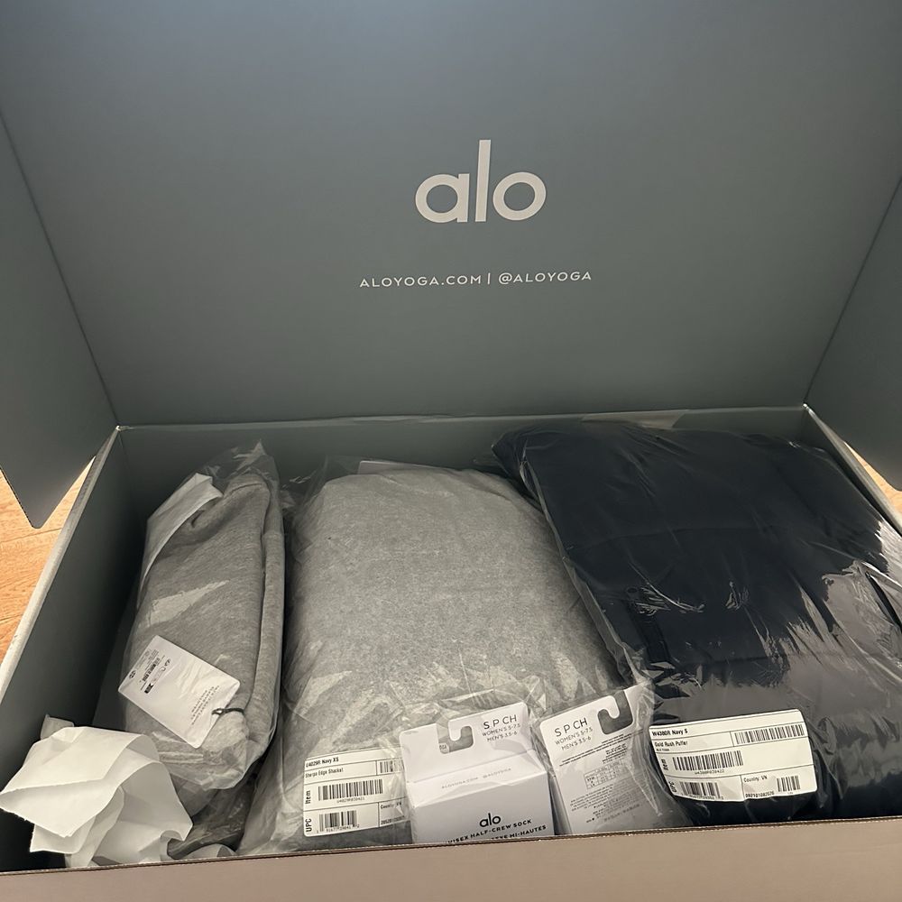 ALO - Each of the items were packed nicely - Men's Clothing Near Me - Tysons, Virginia